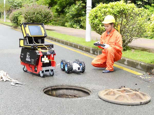 双台子管道机器人检测