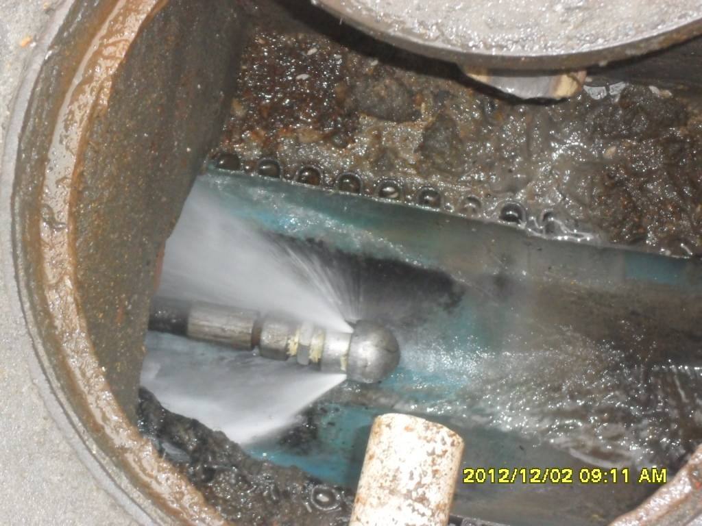 双台子污水管道高压清洗